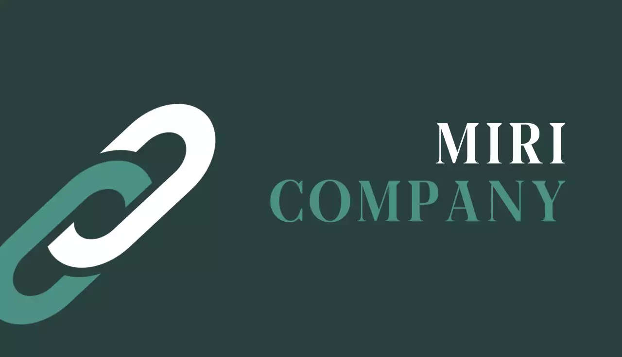 Green Minimal Business Card