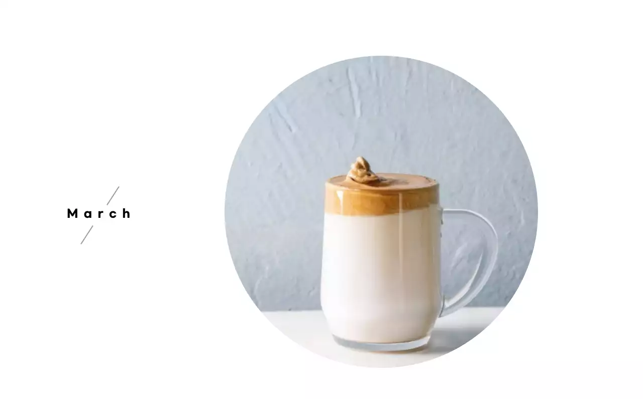 화이트와 브라운의 감성 카페