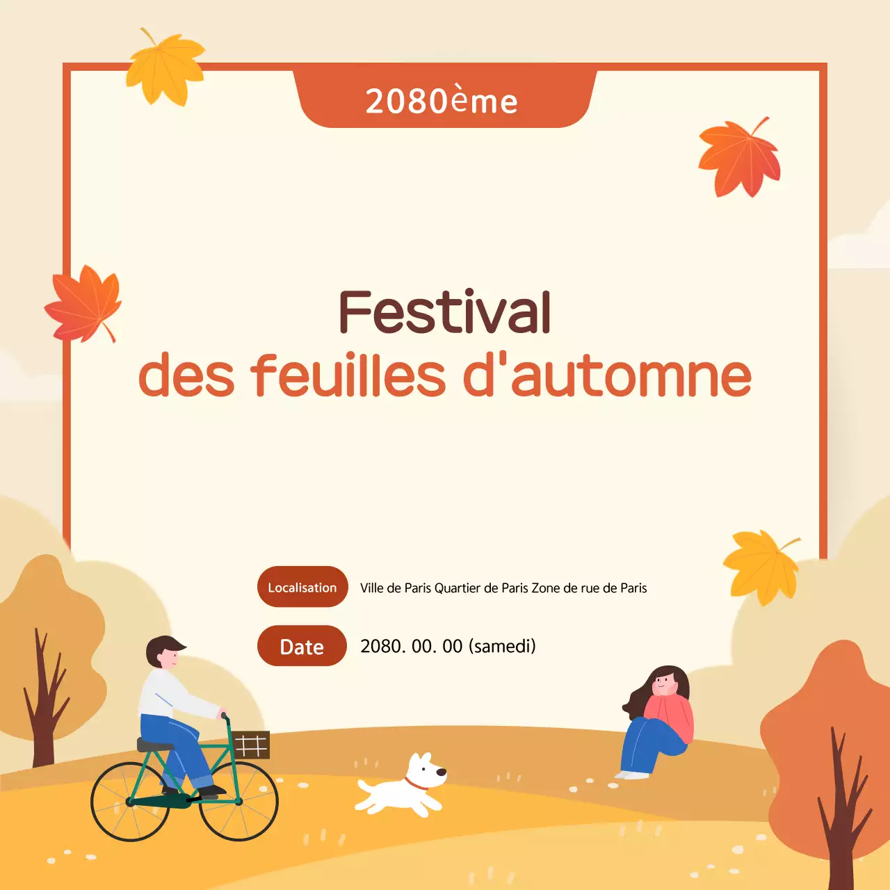 Guide du Festival Beige Simple