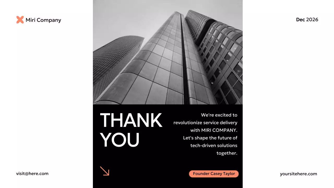 White Professional Business Presentation