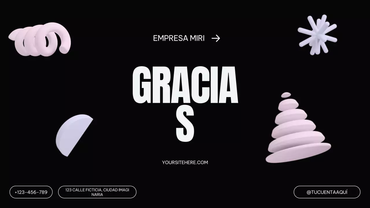 Plan de marketing Black Modern