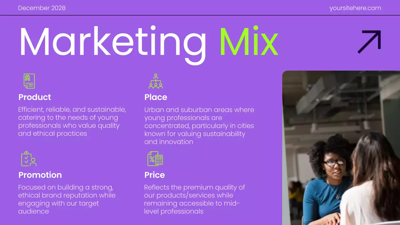 Purple Modern Marketing Plan Presentation