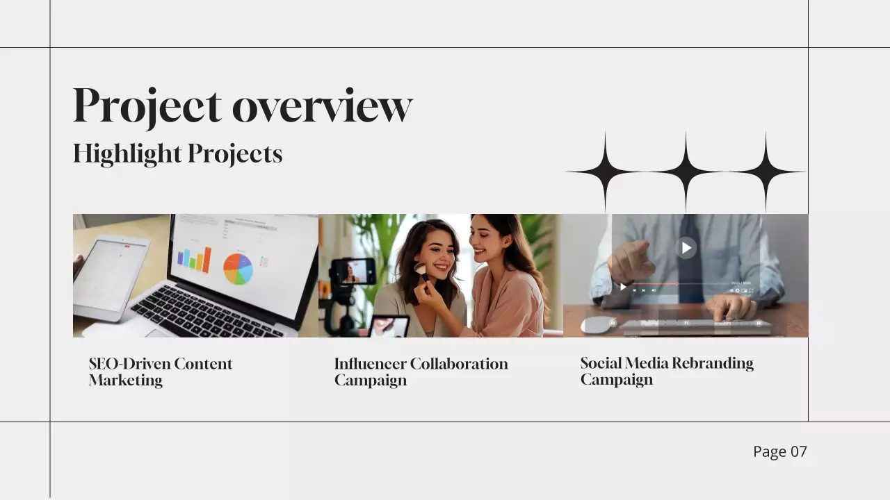 White Minimal Portfolio Presentation