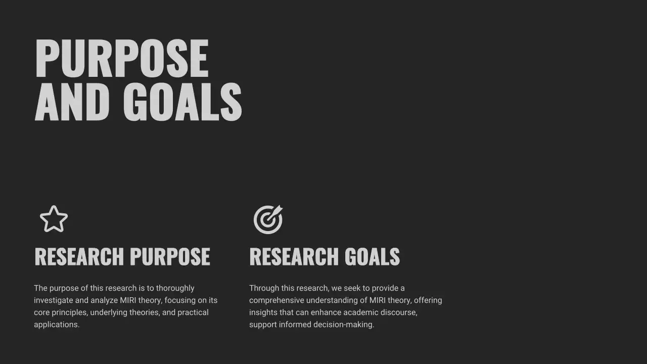 Bài thuyết trình dự án hiện đại màu đen