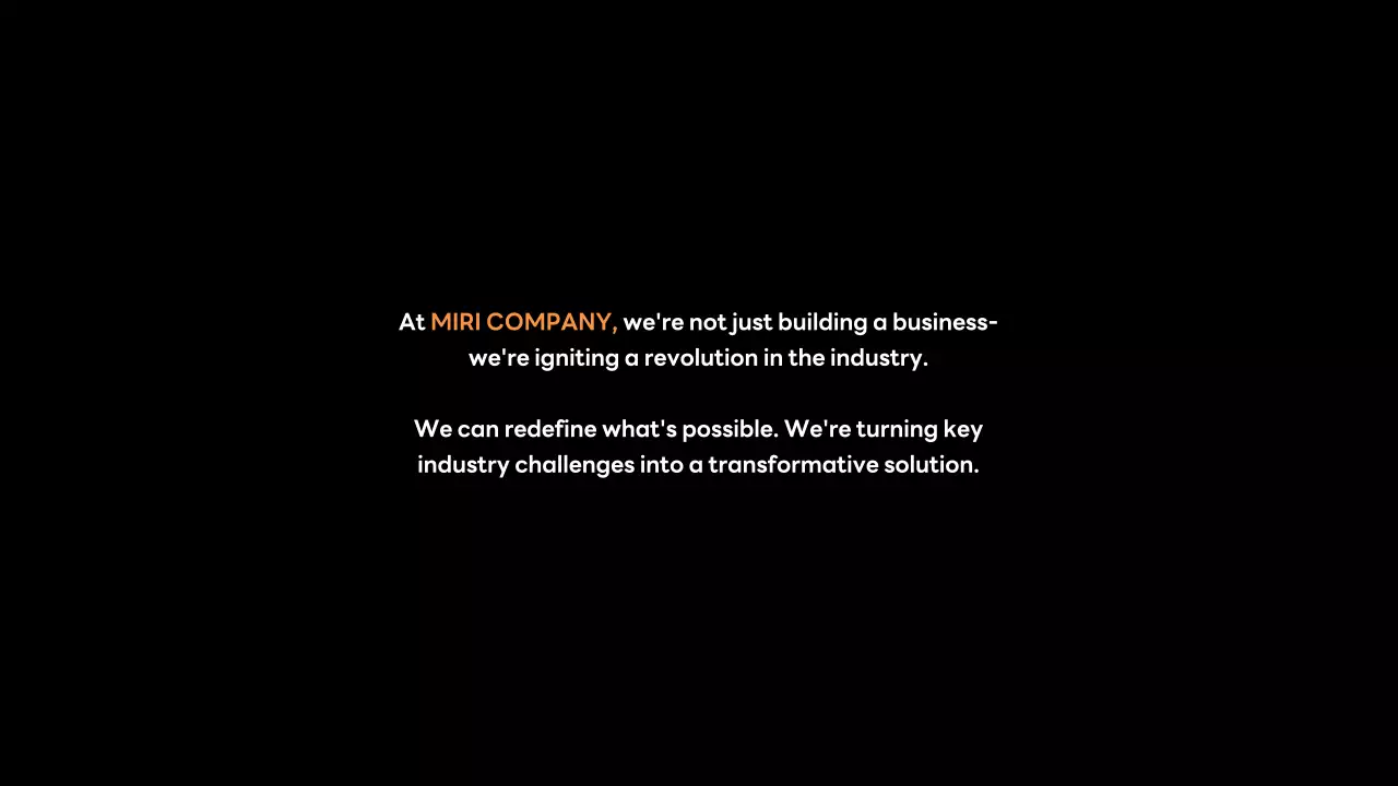 Orange Modern Business Pitch Presentation