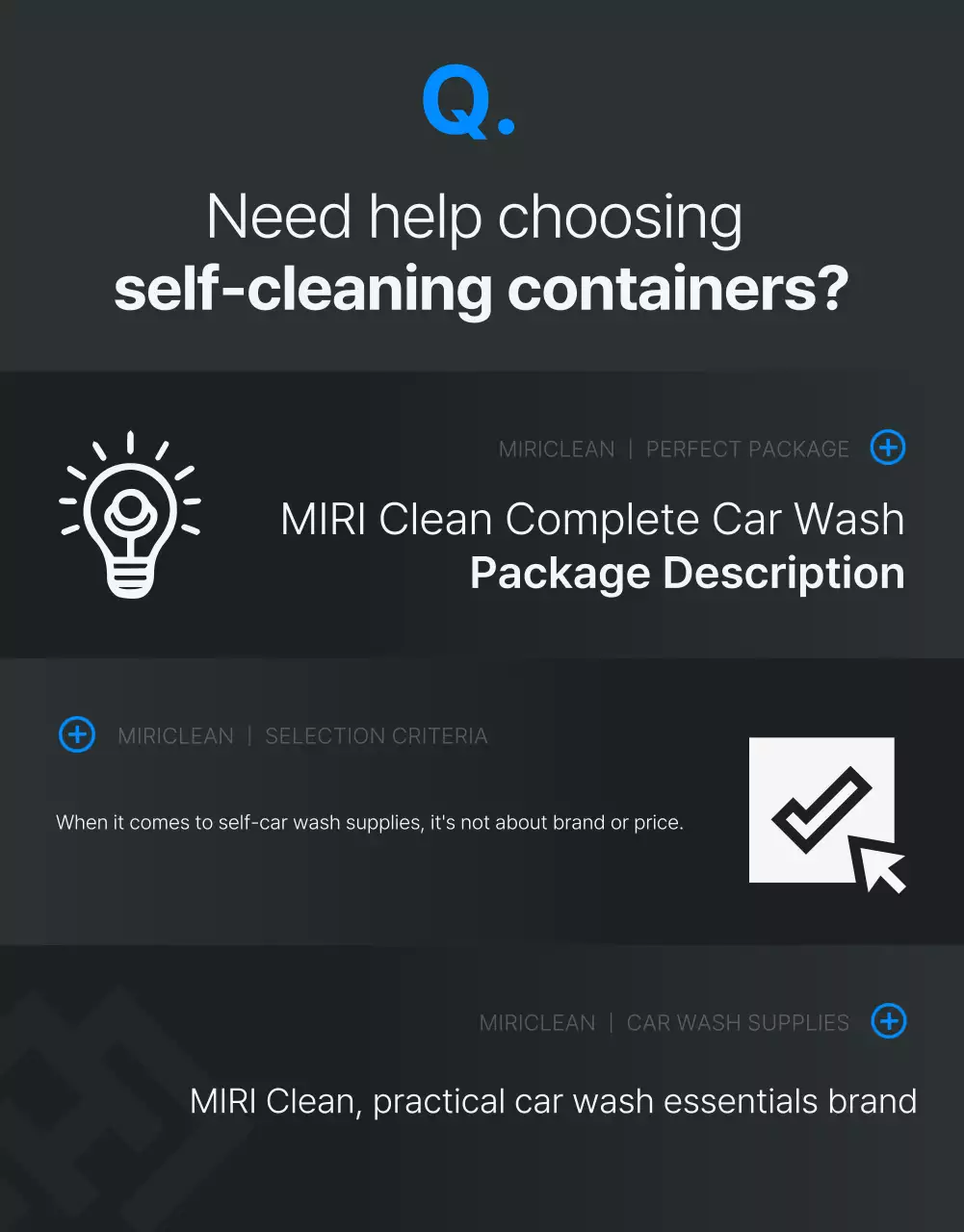 Poster hướng dẫn rửa xe hiện đại màu đen