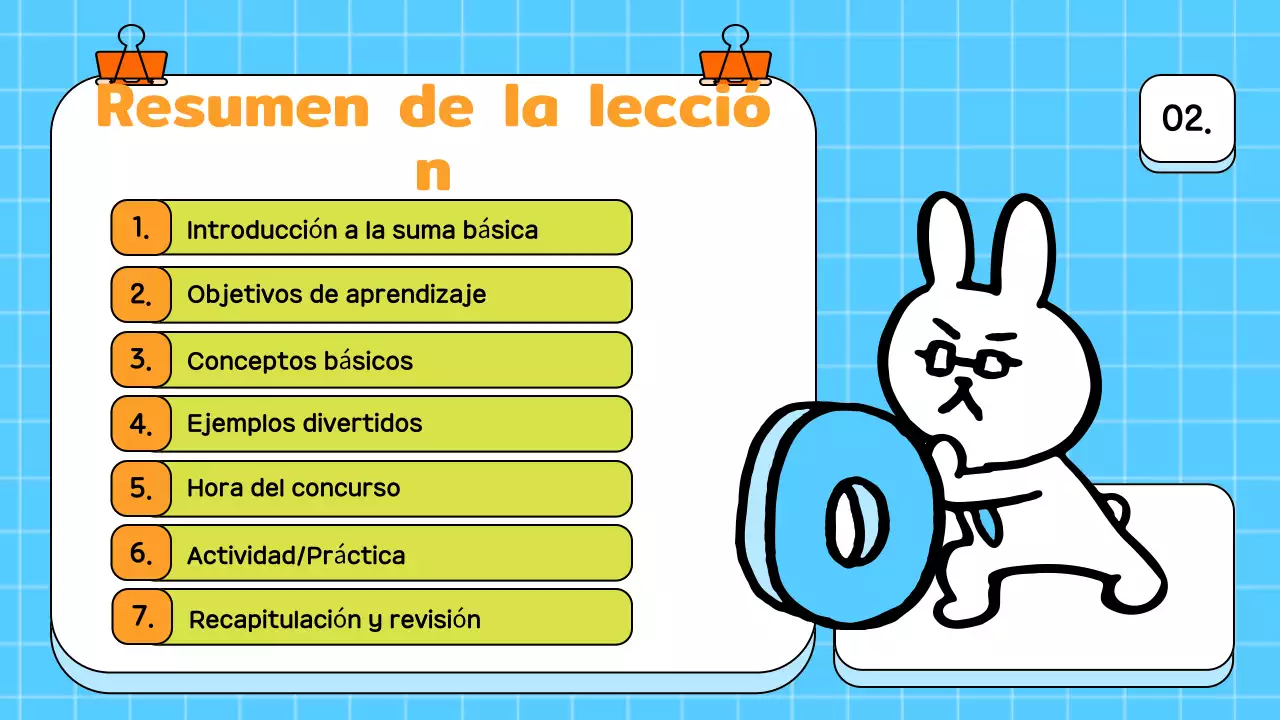 Azul alegre curso de matemáticas