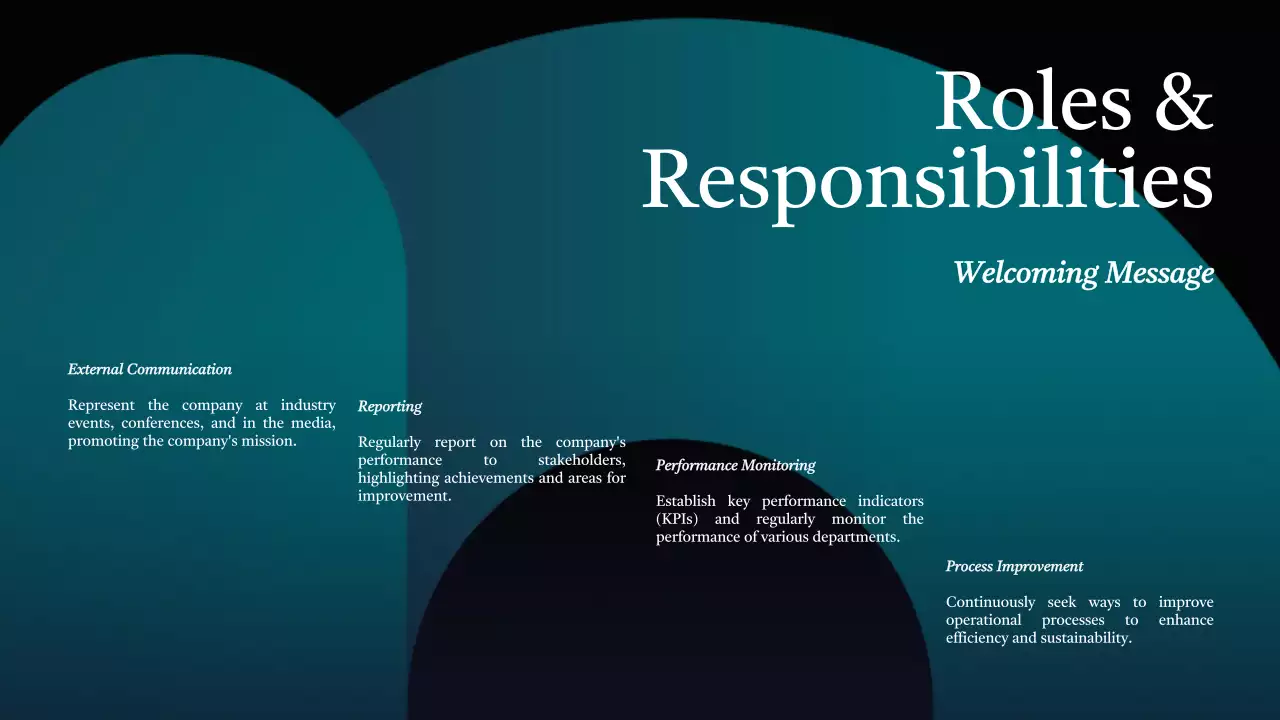 Teal Professional Onboarding Guide Presentation