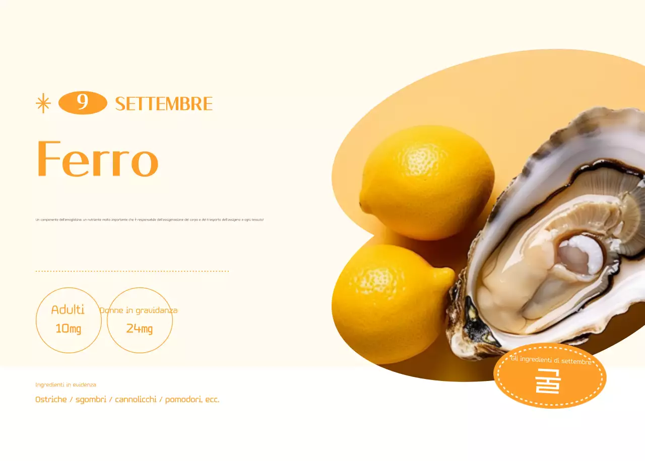 Calendario ospedaliero in cornice verde