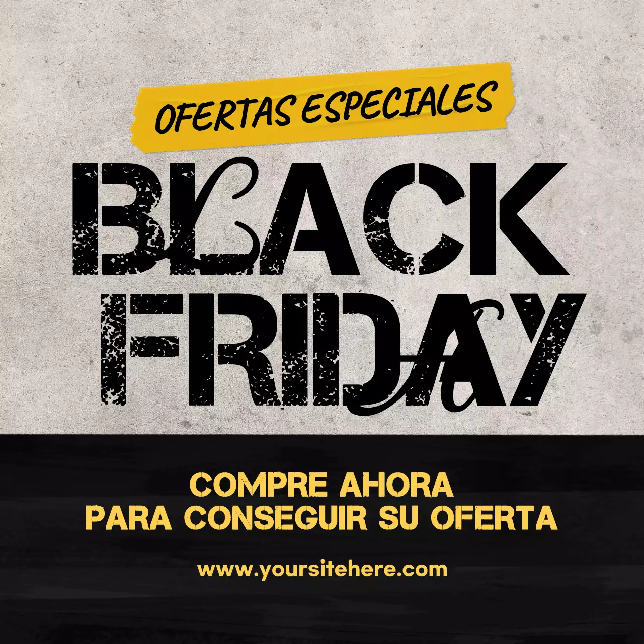 promoción black bold sale