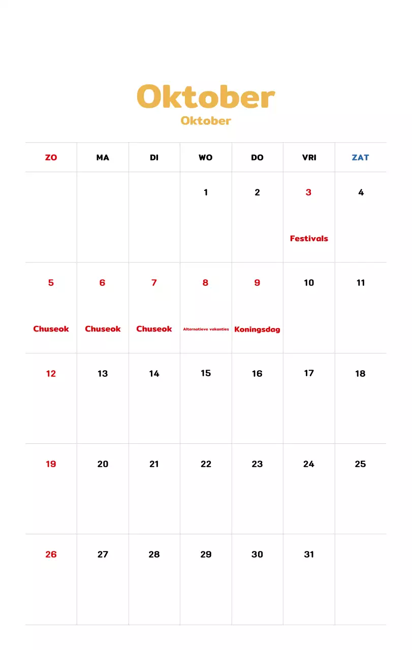 Nieuwjaarskalender met een warme geïllustreerde uitstraling