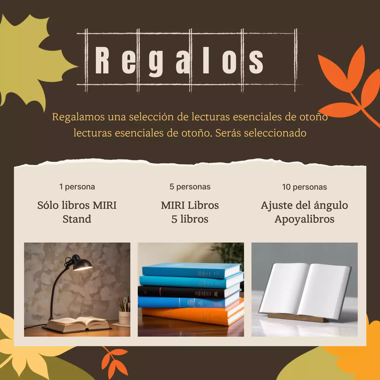 Guía de eventos Brown Vintage