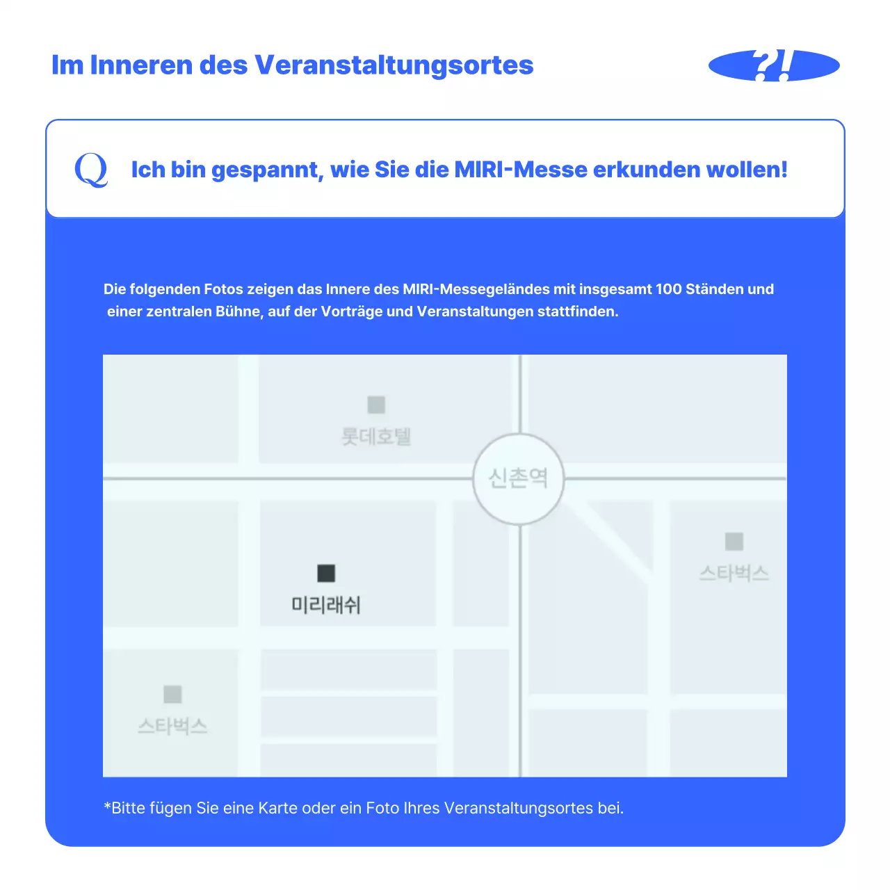 Blue Modern Information Delivery Guide