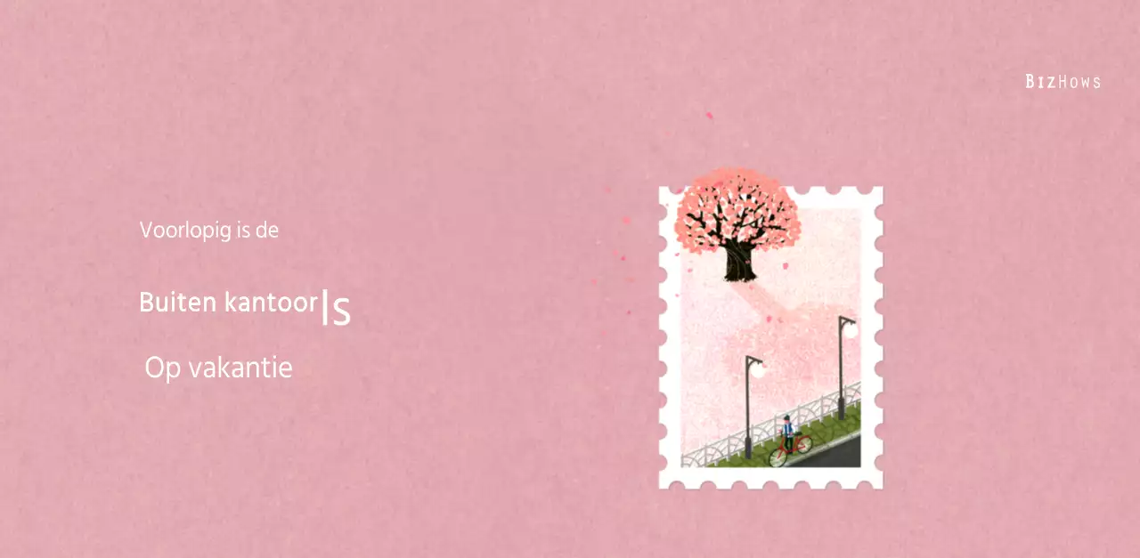 Stempelillustraties met een warm concept