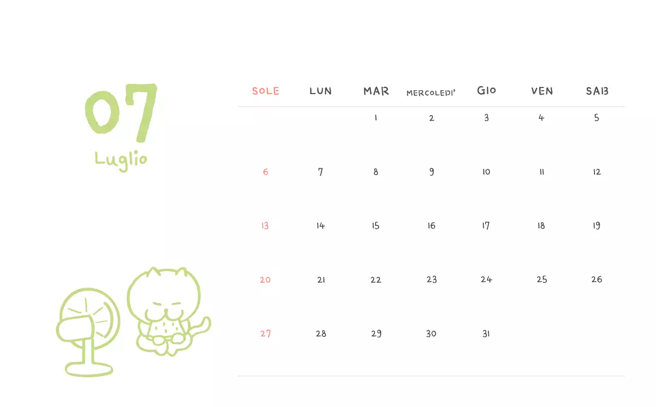 Calendario giornaliero in avorio