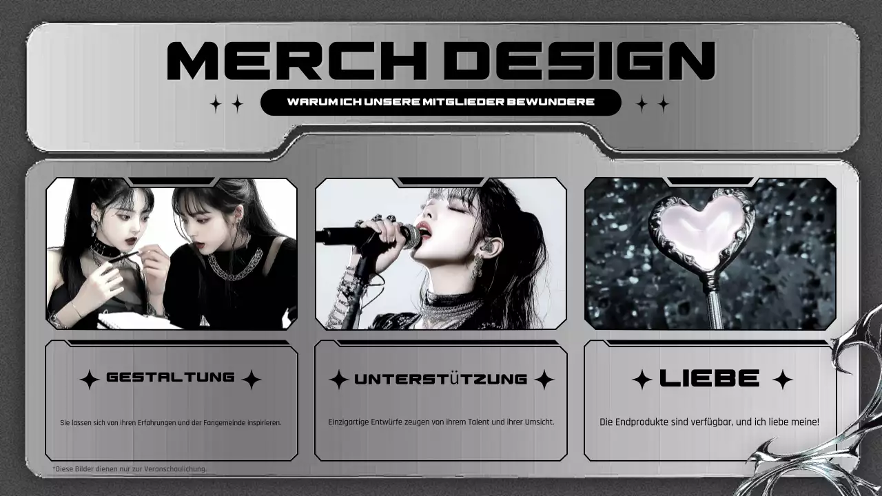 Grau Cyber Idol Fandom Führer