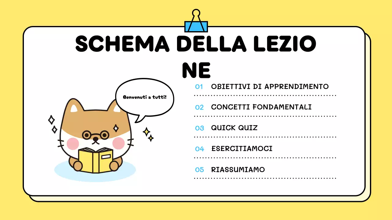 corso giallo di matematica di base