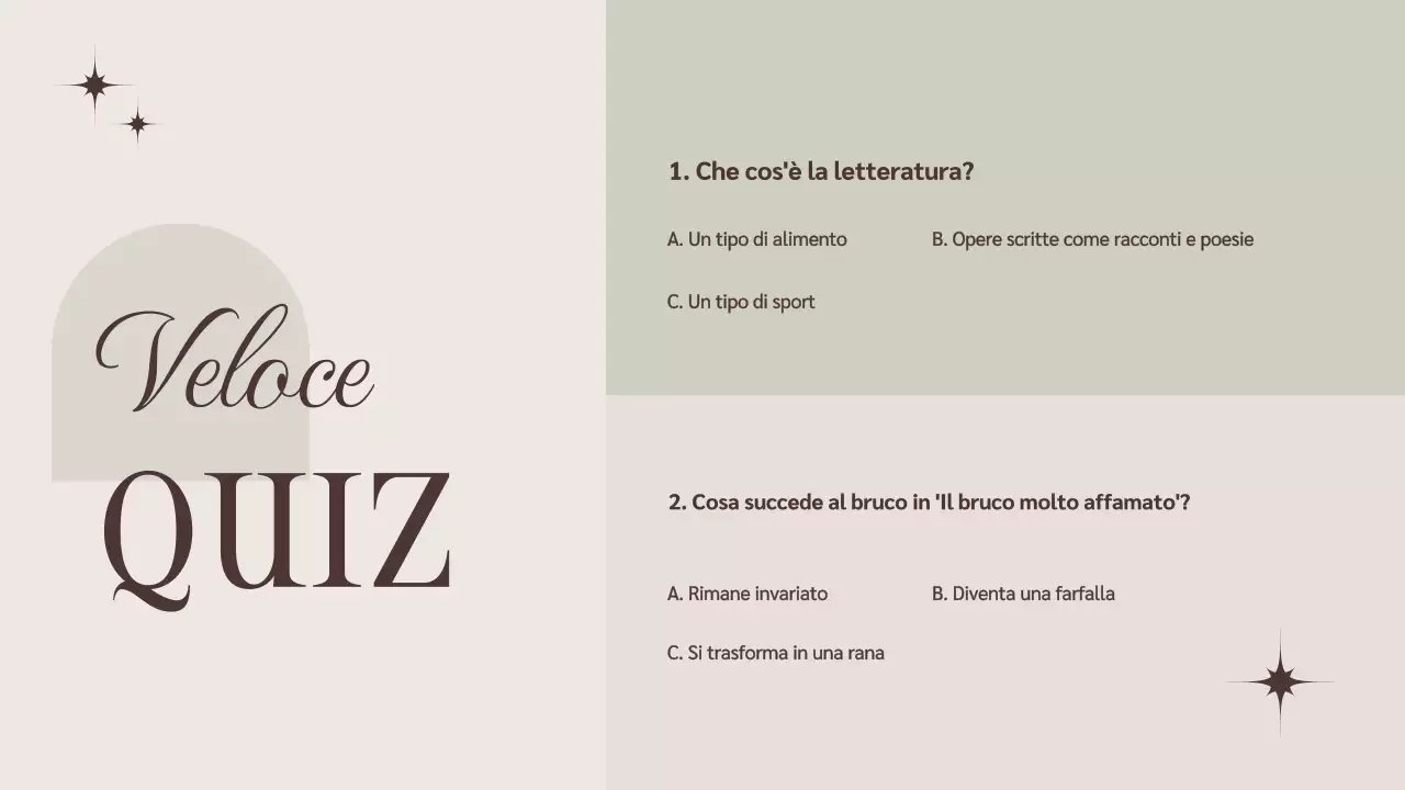 Beige Brown Presentazione del corso di letteratura minimalista