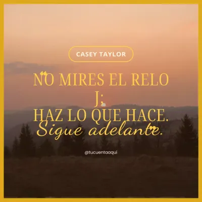 Naranja Estética Motivacional Citas Social Media Cuadrados