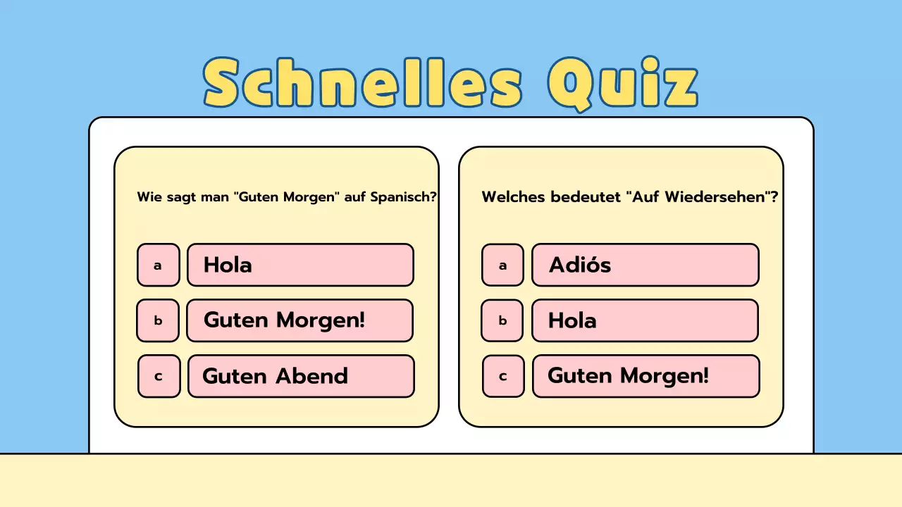 Spielerische Unterrichtspräsentation für die Primarschule