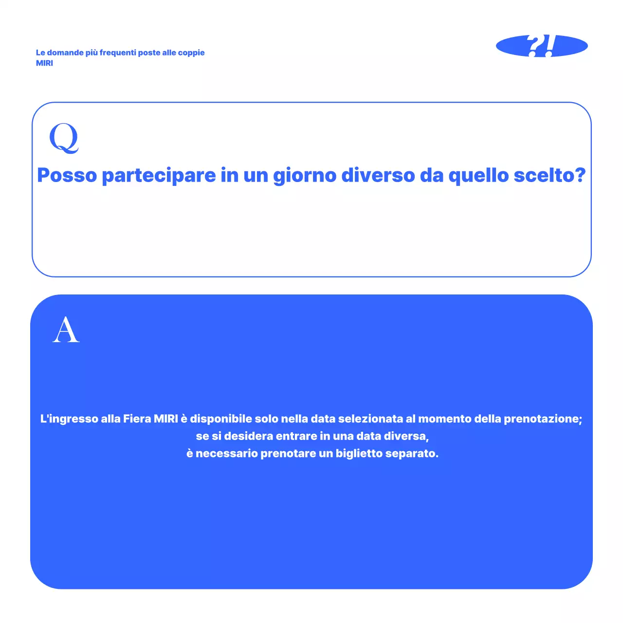 Guida alla consegna delle informazioni Blue Modern