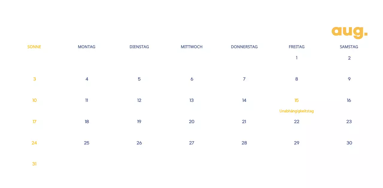 Geschäftskalender mit niedlichen Illustrationen