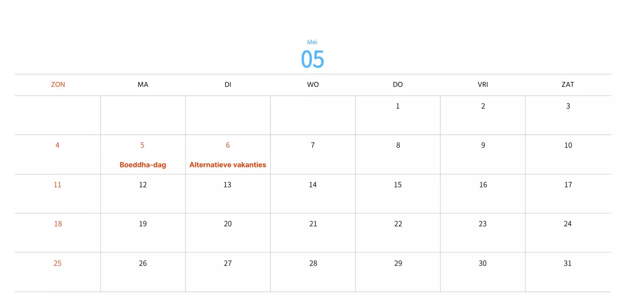 Stempelillustraties met een warm concept