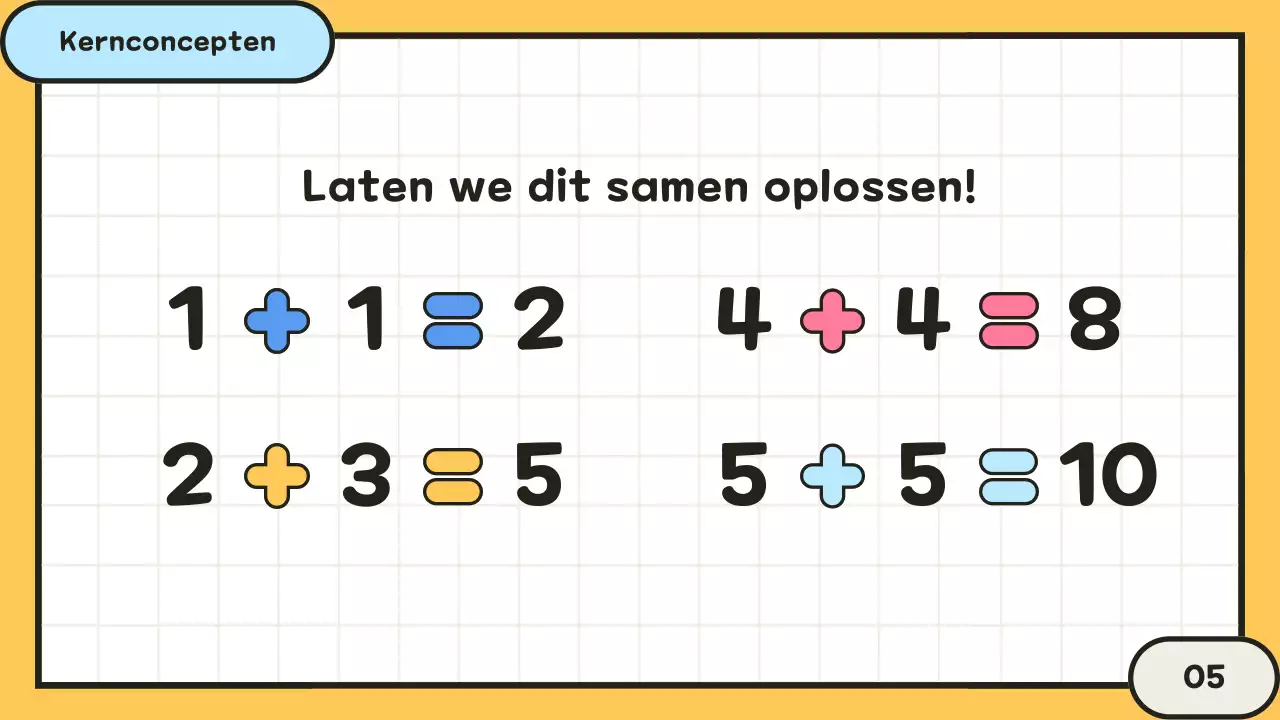 gele schone cursus wiskunde