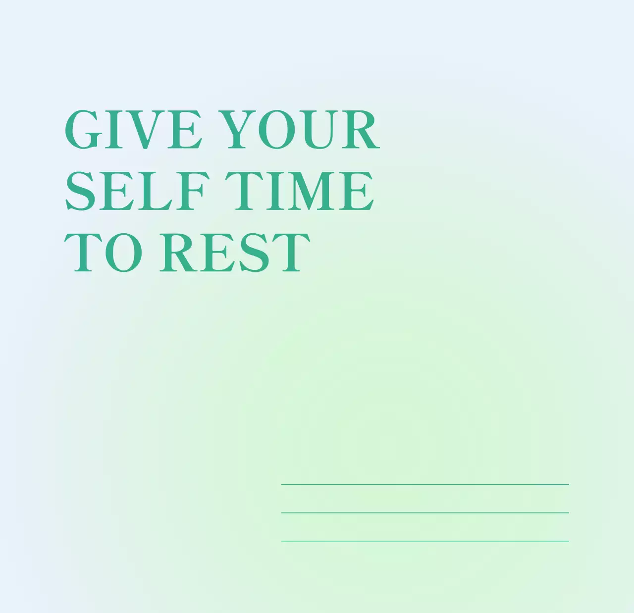 グラデーションミニマルカレンダーカレンダー