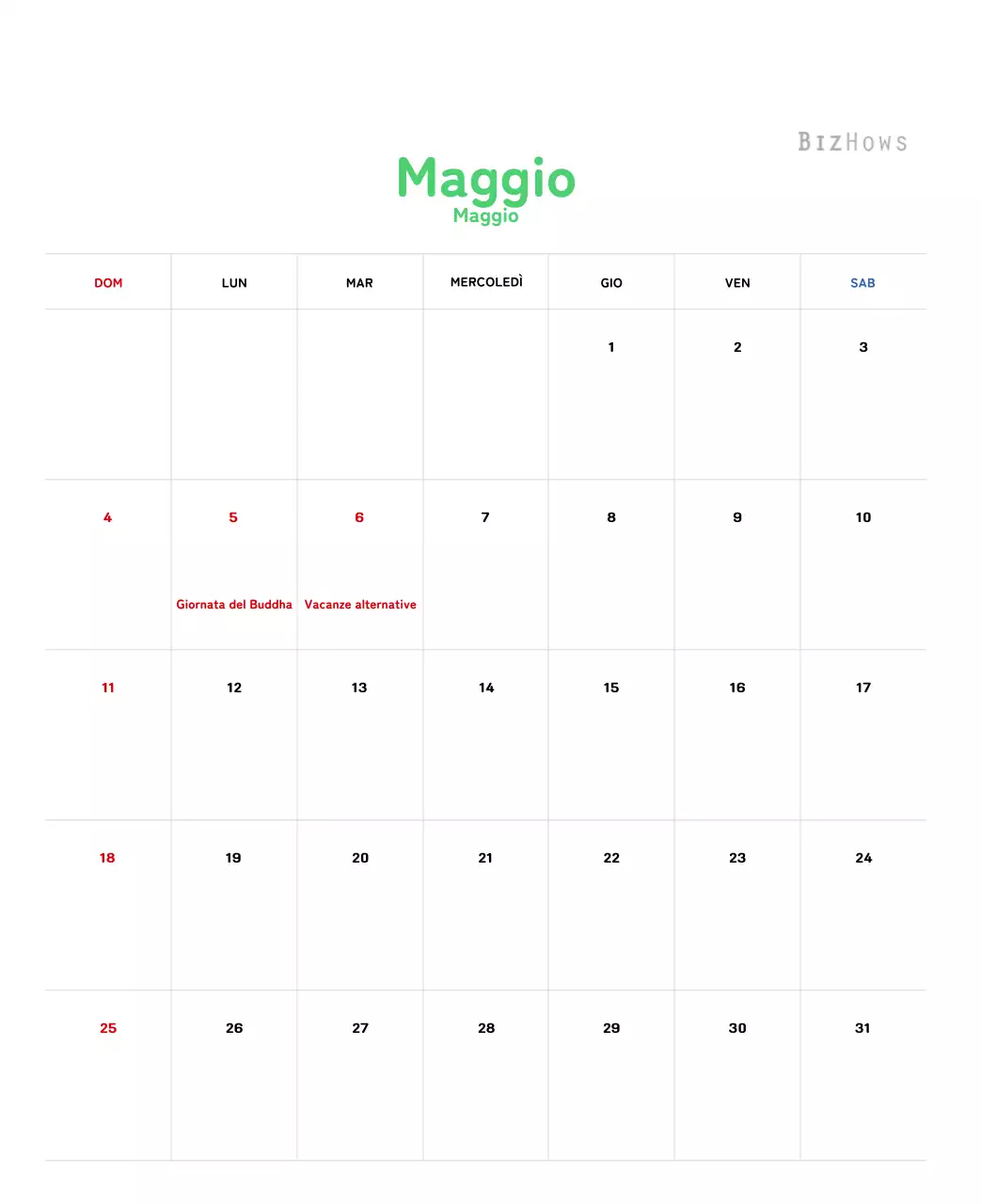 Calendario di Capodanno con una calda illustrazione