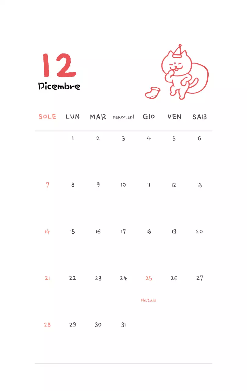 Calendario giornaliero in avorio