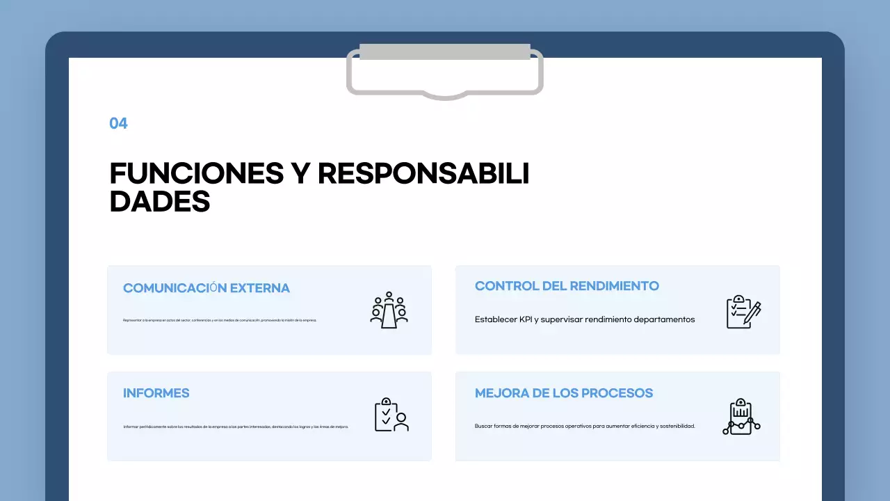 guía blue modern onboarding