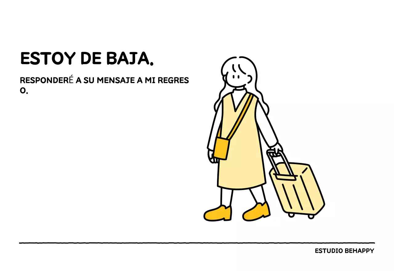 Calendario ilustrado con un bonito estilo de líneas