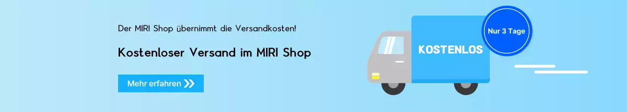 Blau Einfacher Freier Versand Anzeigen