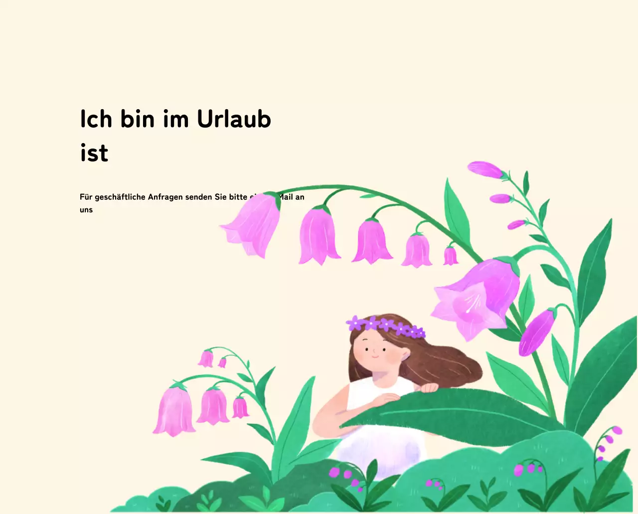 Neujahrskalender mit warmen Illustrationen