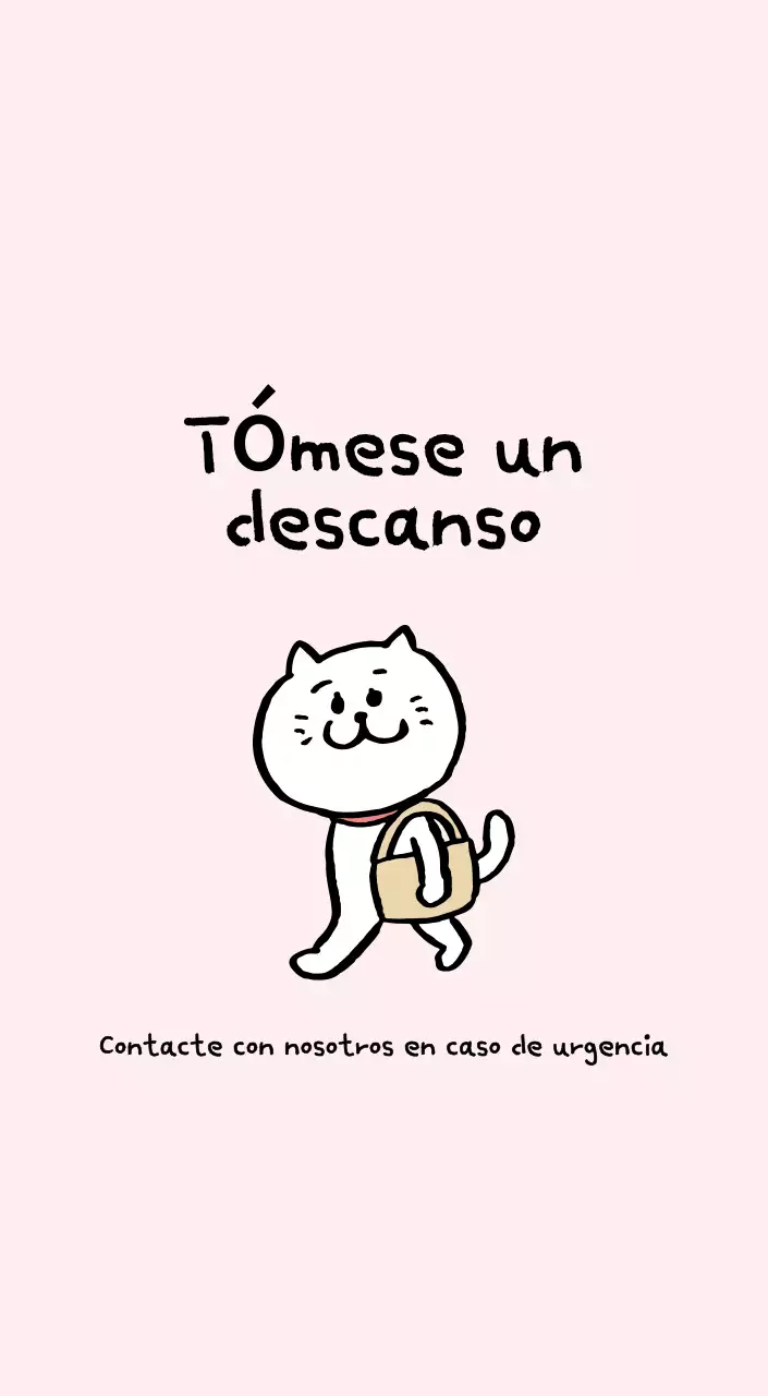 Calendario diario en marfil