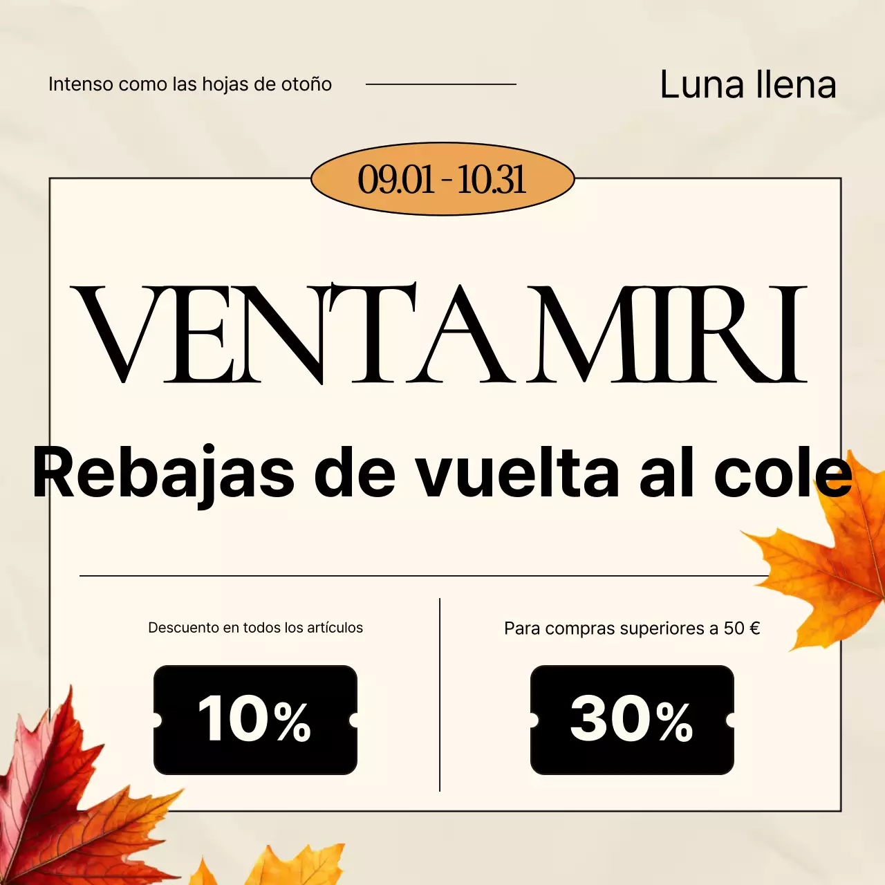 Anuncio Venta Moderna Beige