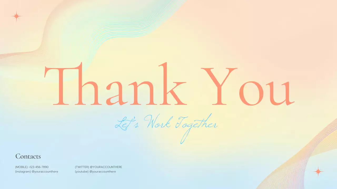 Pastel Elegant Marketing Portfolio Presentation