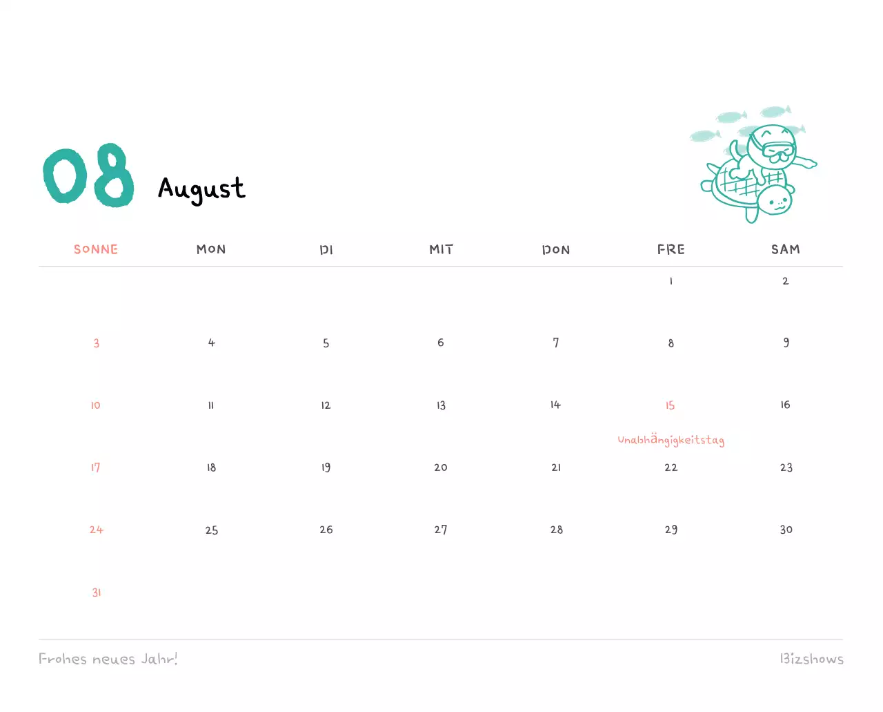 Tageskalender aus Elfenbein