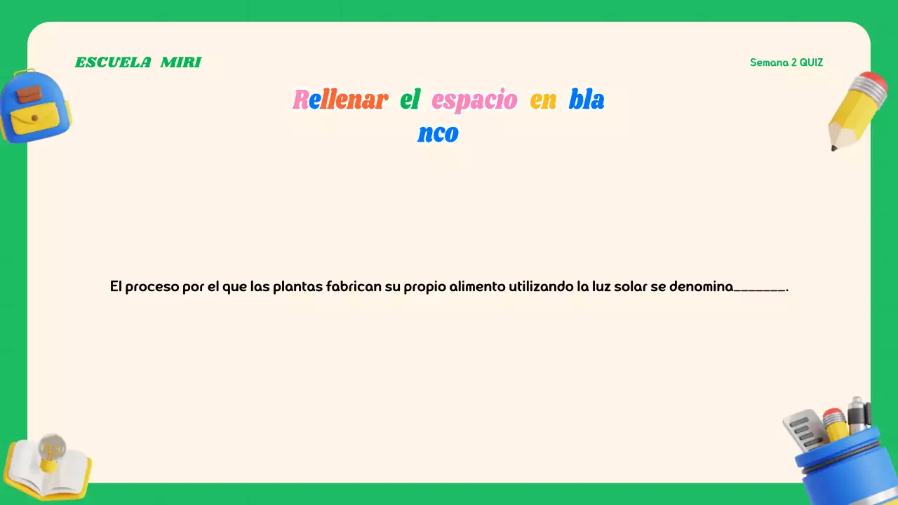 Material de clase de concurso moderno y colorido