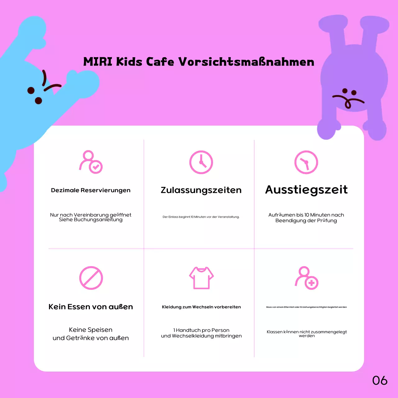 Werben Sie für Ihr mauve kids cafe