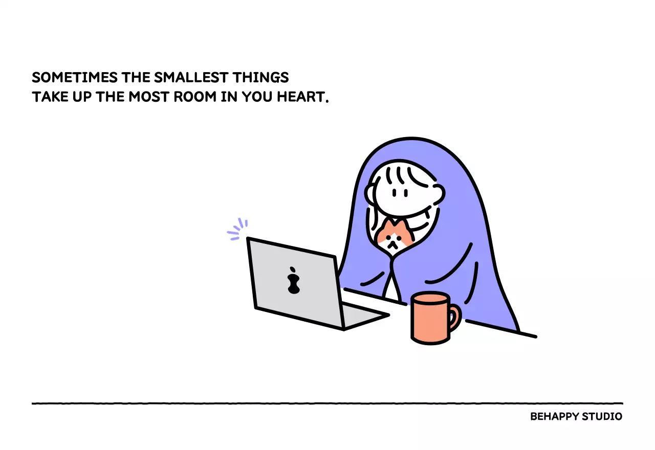 可愛らしい禅風イラストカレンダーカレンダー