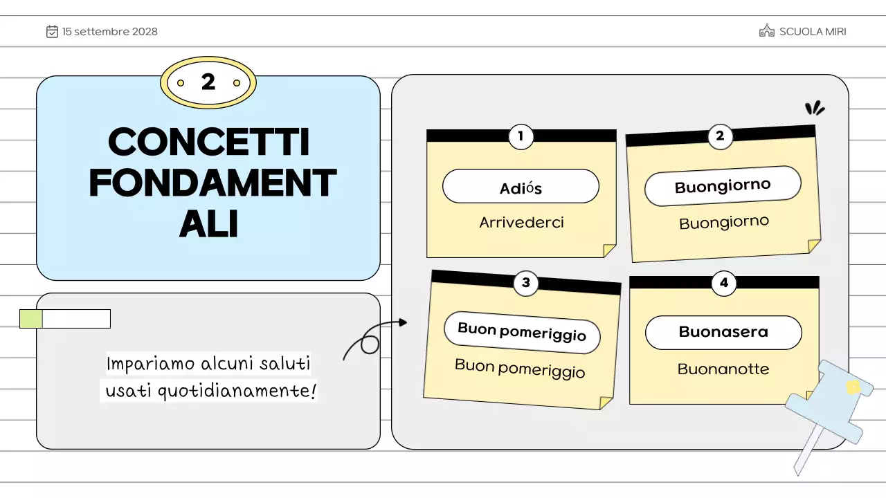 corso di formazione minima blu