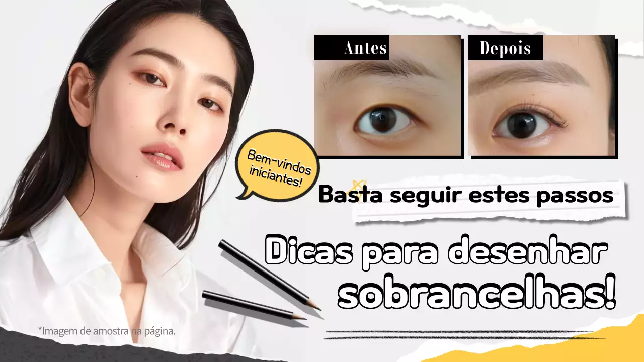 Um guia para a maquilhagem moderna em branco