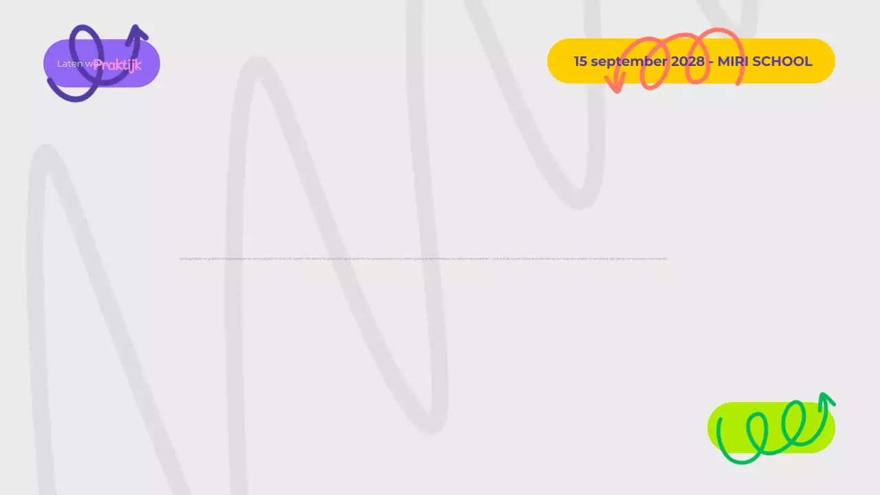 Paarse speelse presentatie voor wiskundeles