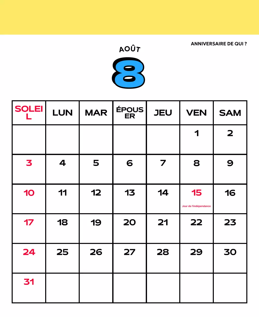 Calendriers colorés avec une variété d'illustrations rétro