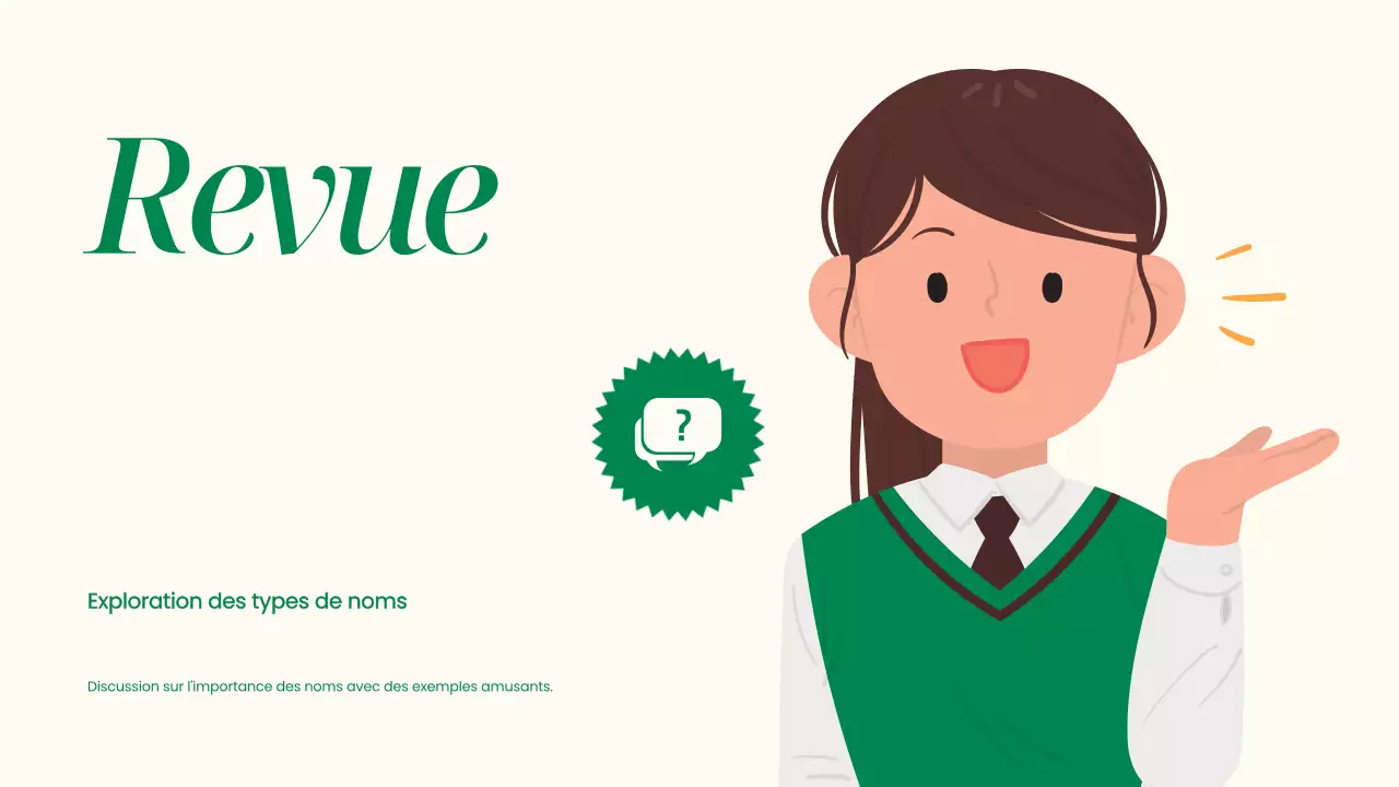 Présentation de la grammaire simple beige et des noms