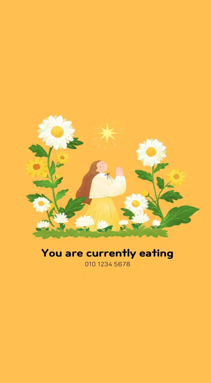 New Year's calendar with a warm, illustrated feel