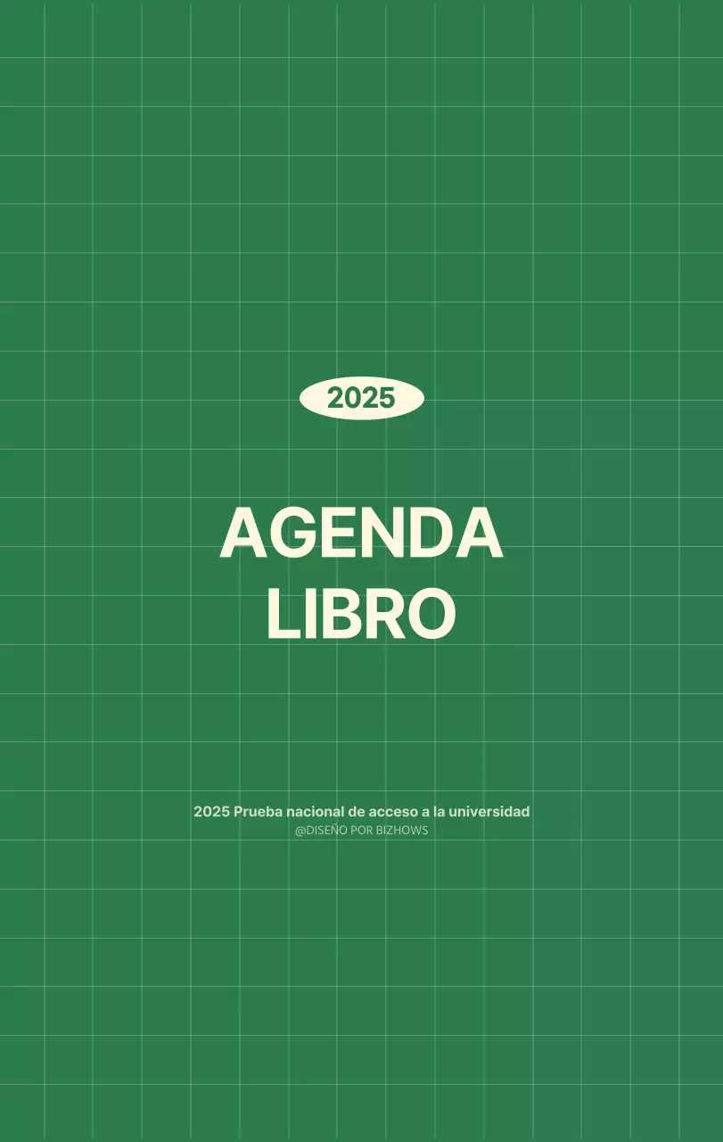SAT Calendario de pared con concepto de bloc de notas del Día D en verde y amarillo claro