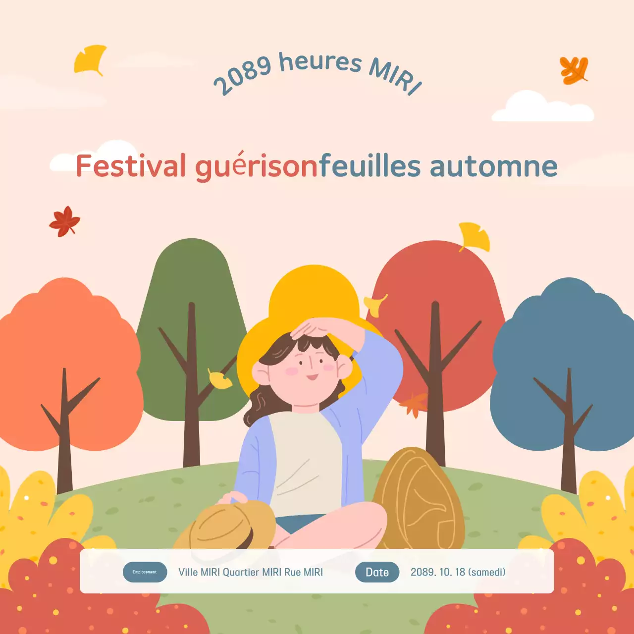 Promouvoir les festivités du rose et de l'orange